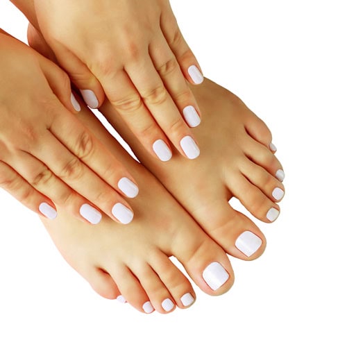 LuLy Nails Füße mit Nagellack